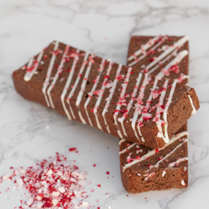 Candy Cane Biscotti - Giorgio Cookie Co