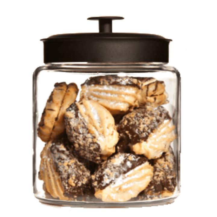 Giorgio Cookie Company Online Shop for Signature Dark Chocolate Hazelnut Cookie Jar | View - 2	